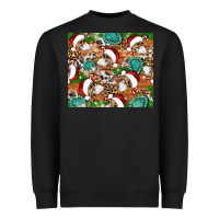 Black santa skeleton christmas tumbler Heavyweight Sweatshirt - Artiststas