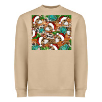 Mushroom santa skeleton christmas tumbler Heavyweight Sweatshirt - Artiststas