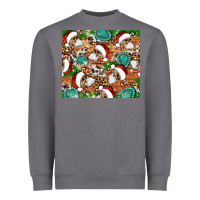 Storm santa skeleton christmas tumbler Heavyweight Sweatshirt - Artiststas