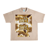 French Oak Mama with leopard and cowhide regular can cooler Urban Heavy Tee - HowdyJamesFarm