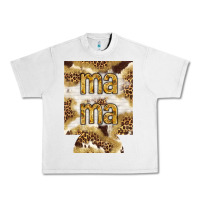Lunar Rock Mama with leopard and cowhide regular can cooler Urban Heavy Tee - HowdyJamesFarm