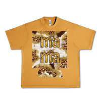 Peanut Butter Mama with leopard and cowhide regular can cooler Urban Heavy Tee - HowdyJamesFarm