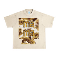 Sandshell Mama with leopard and cowhide regular can cooler Urban Heavy Tee - HowdyJamesFarm