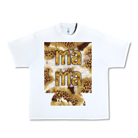 White Mama with leopard and cowhide regular can cooler Urban Heavy Tee - HowdyJamesFarm