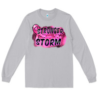 Moon Dust Stronger than the storm Long Sleeve Tee - FaDigitalArtStudio