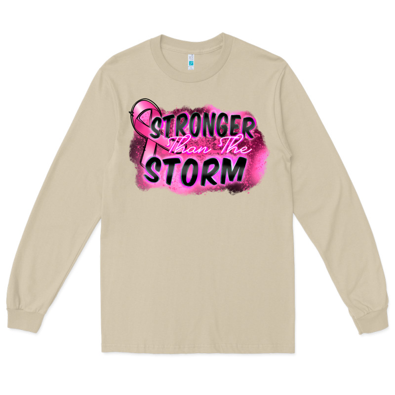 Stronger Than The Storm Long Sleeve Tee by FaDigitalArtStudio | Teevron