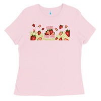 Bubblegum Pink feeling berry good Ladies Tee - TumblerDesignByShophia