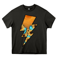 Asphalt Lightning Bolt Heavy Core Tee - JahusDesignShop