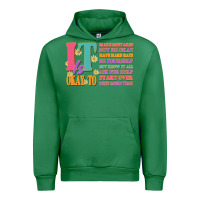 Emerald it is okay to Urban Hoodie - JahusDesignShop