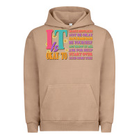 Pigment Burro it is okay to Urban Hoodie - JahusDesignShop