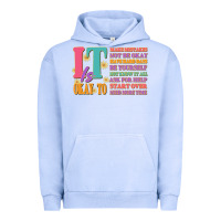 Pigment Grape Ice it is okay to Urban Hoodie - JahusDesignShop