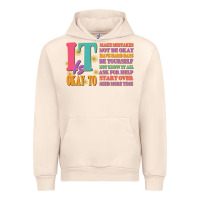 Sandshell it is okay to Urban Hoodie - JahusDesignShop