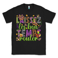 Black Loissez les bon temps rouler Classic Tee - HowdyJamesFarm