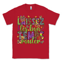 Red Loissez les bon temps rouler Classic Tee - HowdyJamesFarm