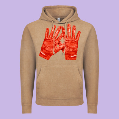 Receiver Gloves Fa Element 1 Vintage Hoodie Designed By Fadigitalartstudio