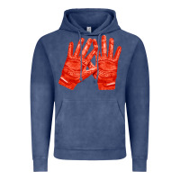 Vintage Denim receiver gloves fa element 1 Vintage Hoodie - FaDigitalArtStudio