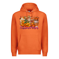Carrot Thanks A Latte Autumn Vibes Premium Hoodie - CowhideDigitalArt