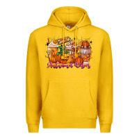 Lemon Thanks A Latte Autumn Vibes Premium Hoodie - CowhideDigitalArt