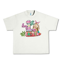 Pistachio My first Easter Day Urban Heavy Tee - CowGirlArtShop