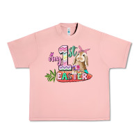 Salmon My first Easter Day Urban Heavy Tee - CowGirlArtShop