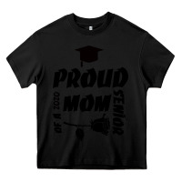 Black Proud Mom Of A 2020 Senior Heavy Core Tee - Bettercallsaul