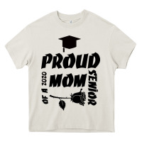 Cream Proud Mom Of A 2020 Senior Heavy Core Tee - Bettercallsaul