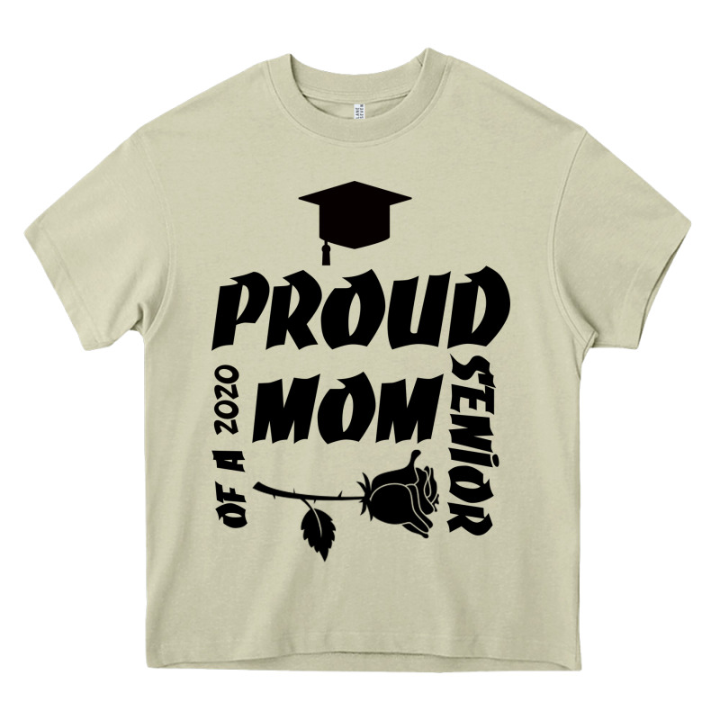 Proud Mom Of A 2020 Senior Heavy Core Tee by Bettercallsaul | Teevron