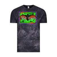 Cloud Black bat shit crazy with background Vintage Tee - Jasminsmagicworld