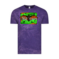 Cloud Purple bat shit crazy with background Vintage Tee - Jasminsmagicworld
