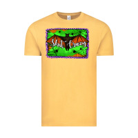 Vintage Mustard bat shit crazy with background Vintage Tee - Jasminsmagicworld