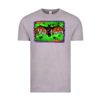 Vintage Zinc bat shit crazy with background Vintage Tee - Jasminsmagicworld