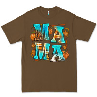 Cacao Fall Mama Premium Tee - texasbilliewilder