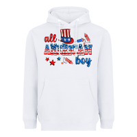 White all american boy Heavyweight Hoodie - AdoDesignShop