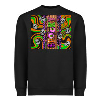 Black Spooky Heavyweight Sweatshirt - Artiststas