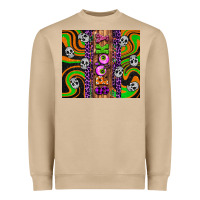 Mushroom Spooky Heavyweight Sweatshirt - Artiststas