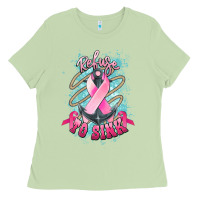 Matcha Refuse to sink Cancer anchor Cancer Awareness Ladies Tee - HowdyJamesFarm