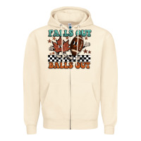 Sandshell falls out balls out Zipper Hoodie - BarkalooDesign