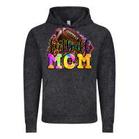 Vintage Black football mom Vintage Hoodie - OliviaCreatesArt