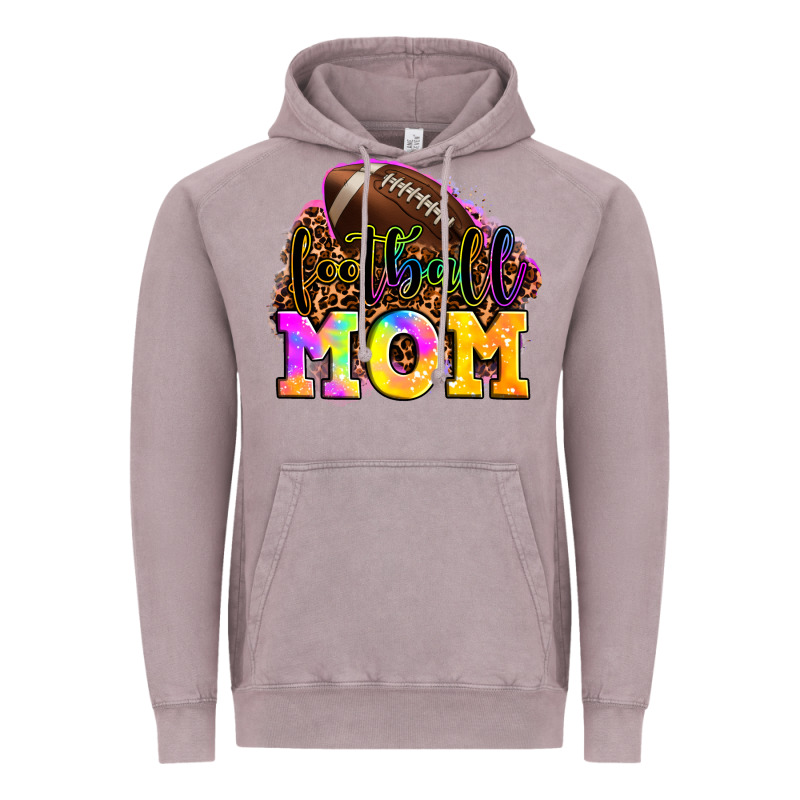 Football Mom Vintage Hoodie by OliviaCreatesArt | Teevron