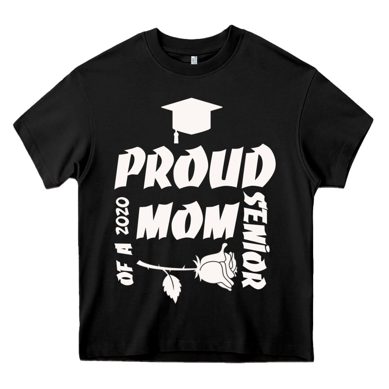 Proud Mom Of A 2020 Senior Heavy Core Tee by Bettercallsaul | Teevron