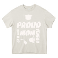 Cream Proud Mom Of A 2020 Senior Heavy Core Tee - Bettercallsaul
