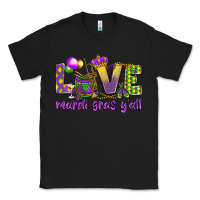 Black Love Mardi Gras Y'all Classic Tee - HowdyJamesFarm