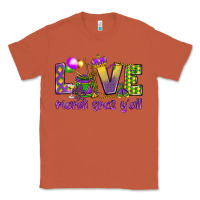 Copper Love Mardi Gras Y'all Classic Tee - HowdyJamesFarm