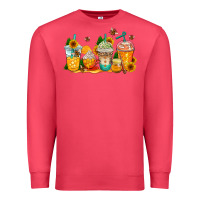 Cardinal bumble bee coffee cups Premium Sweatshirt - AdoDesignShop
