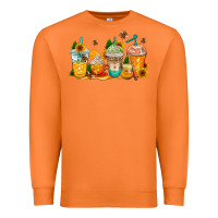 Carrot bumble bee coffee cups Premium Sweatshirt - AdoDesignShop