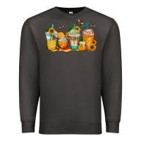Smoke bumble bee coffee cups Premium Sweatshirt - AdoDesignShop