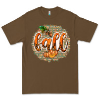 Cacao Fall with Background Premium Tee - texasbilliewilder