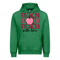 Emerald teach with love Urban Hoodie - JahusDesignShop