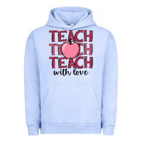 Pigment Grape Ice teach with love Urban Hoodie - JahusDesignShop