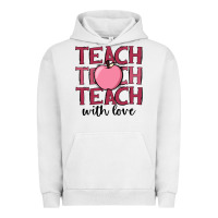 Pigment Lunar Rock teach with love Urban Hoodie - JahusDesignShop